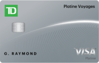 Carte Visa TD Platine Voyages